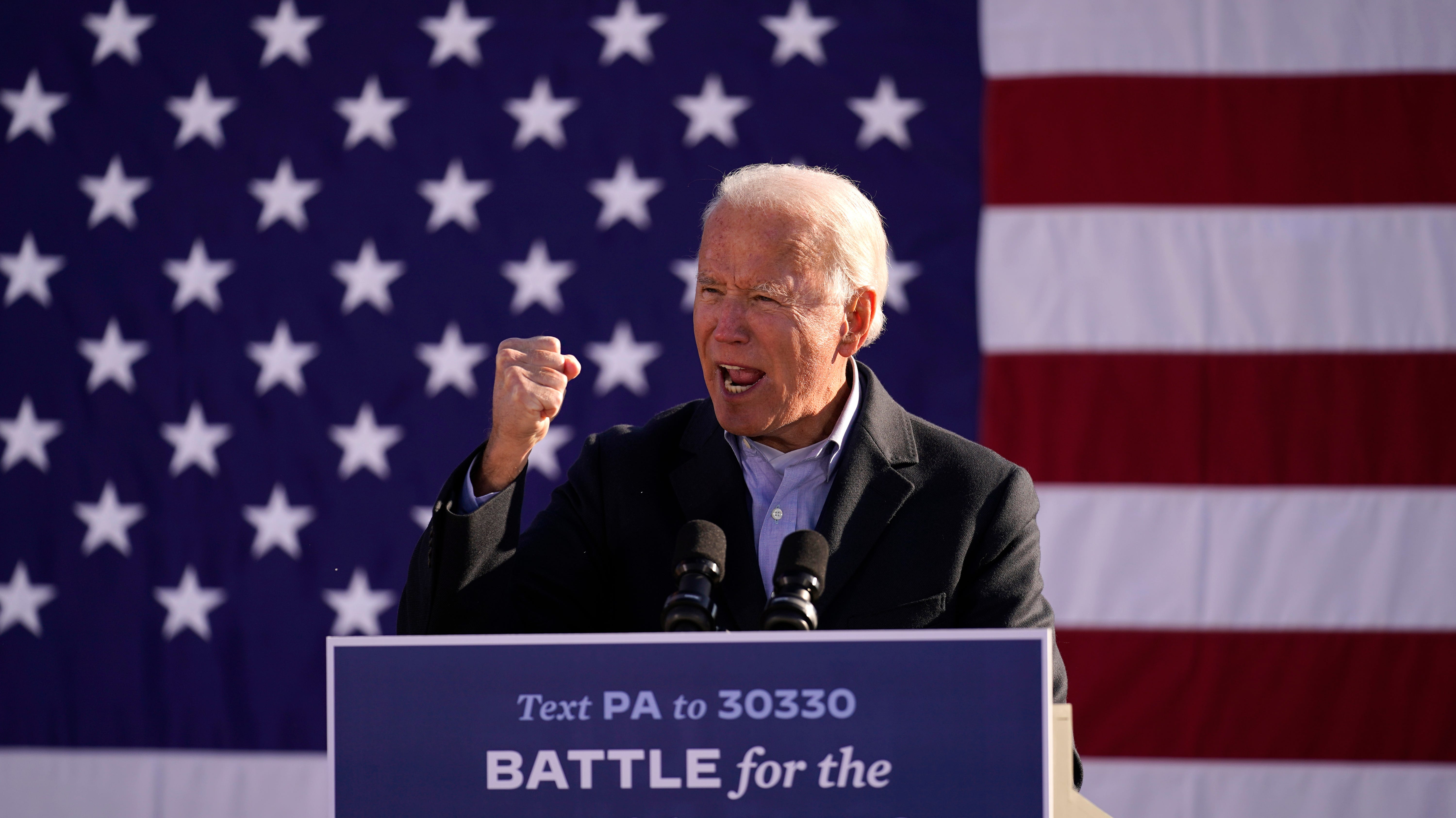 Trump talks legal action, Biden on offense in 2020 finale