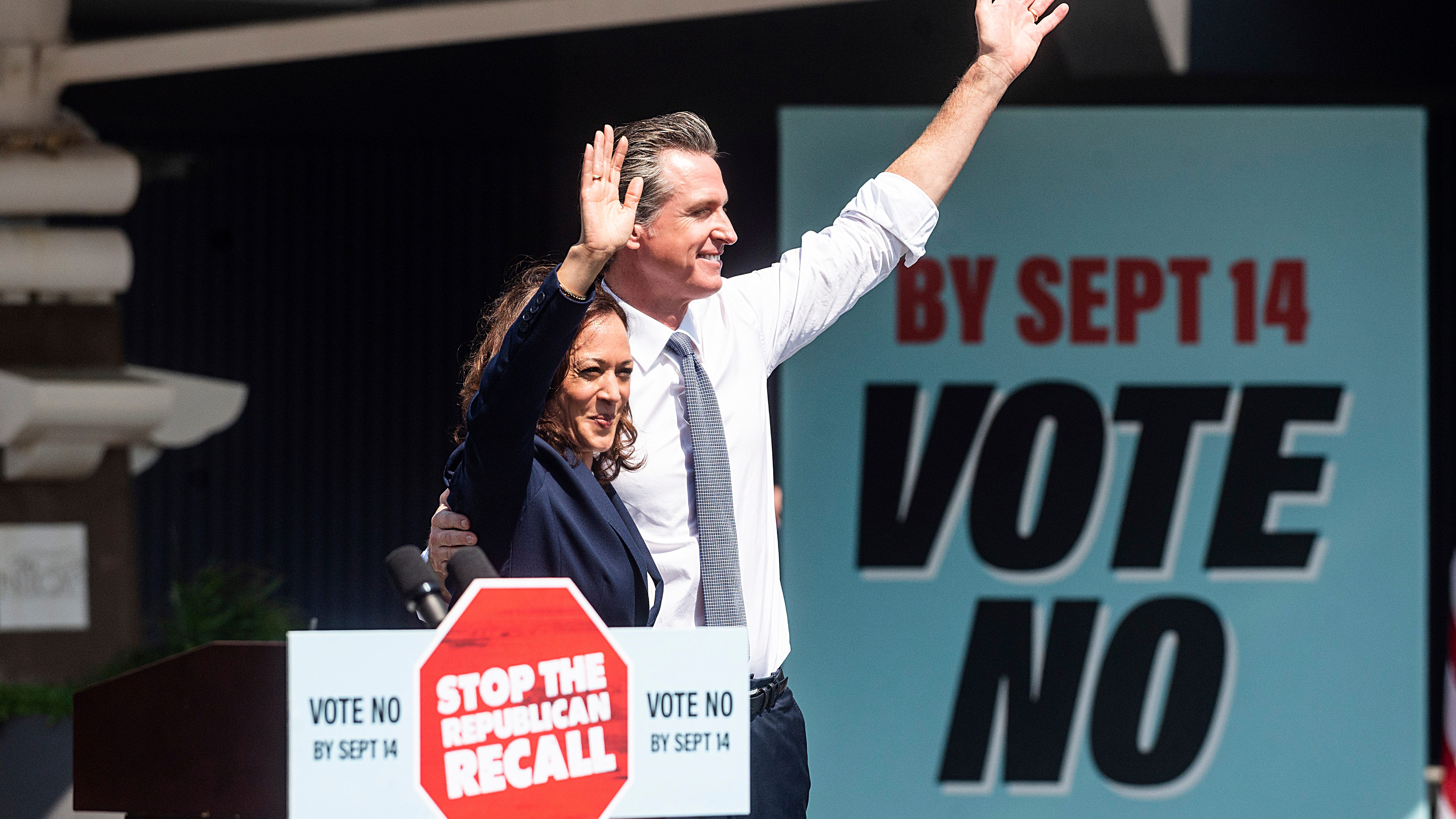 Newsom campaign theme: Don't let California become Texas