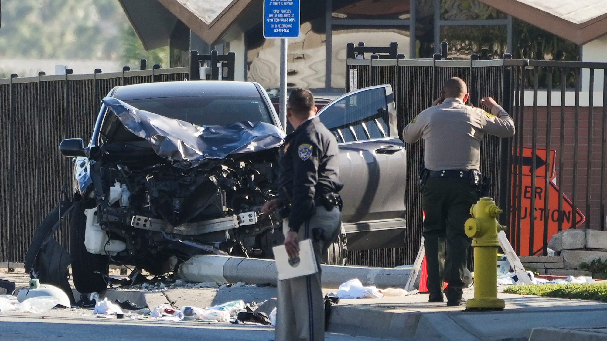 Driver arrested in sheriff's recruits crash is released