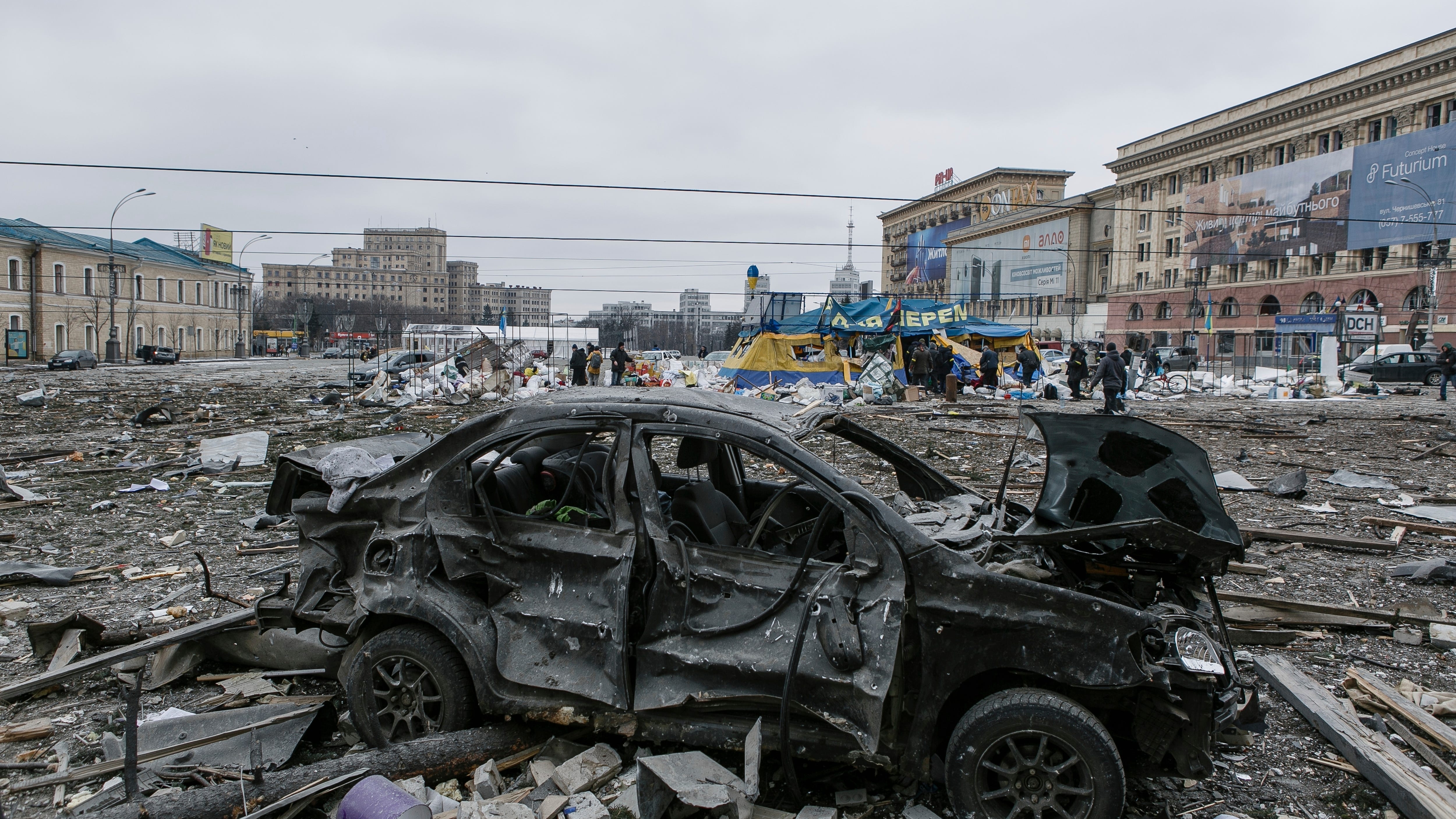 Russian forces step up attacks on Ukraine's civilian areas 