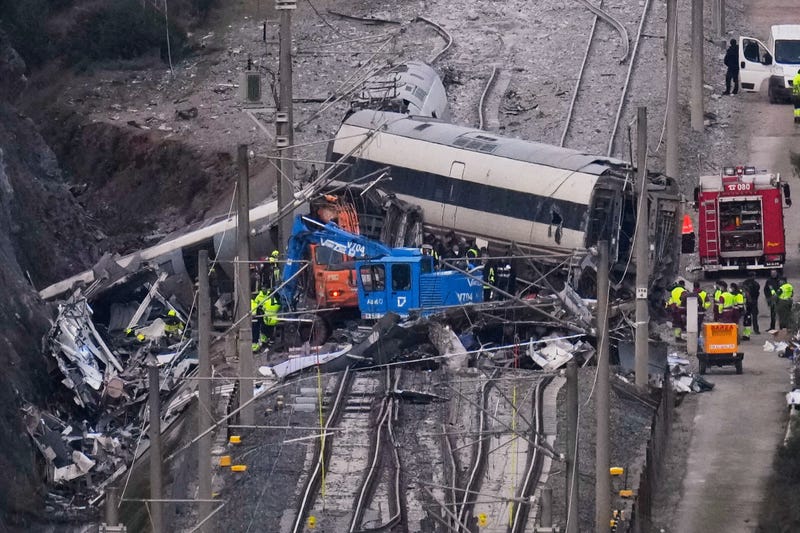APTOPIX Spain Train Crash