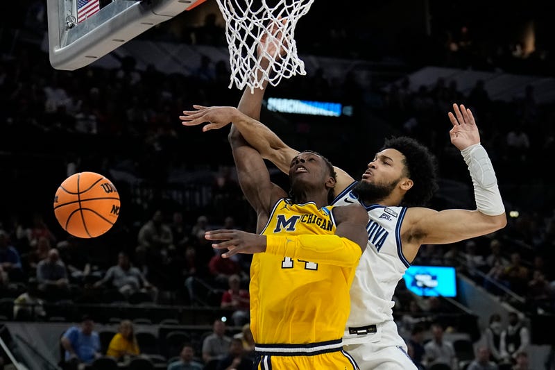 NCAA Michigan Villanova Basketball
