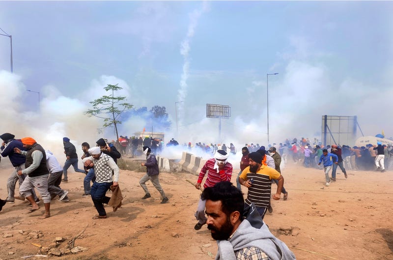 APTOPIX India Farmer Protests