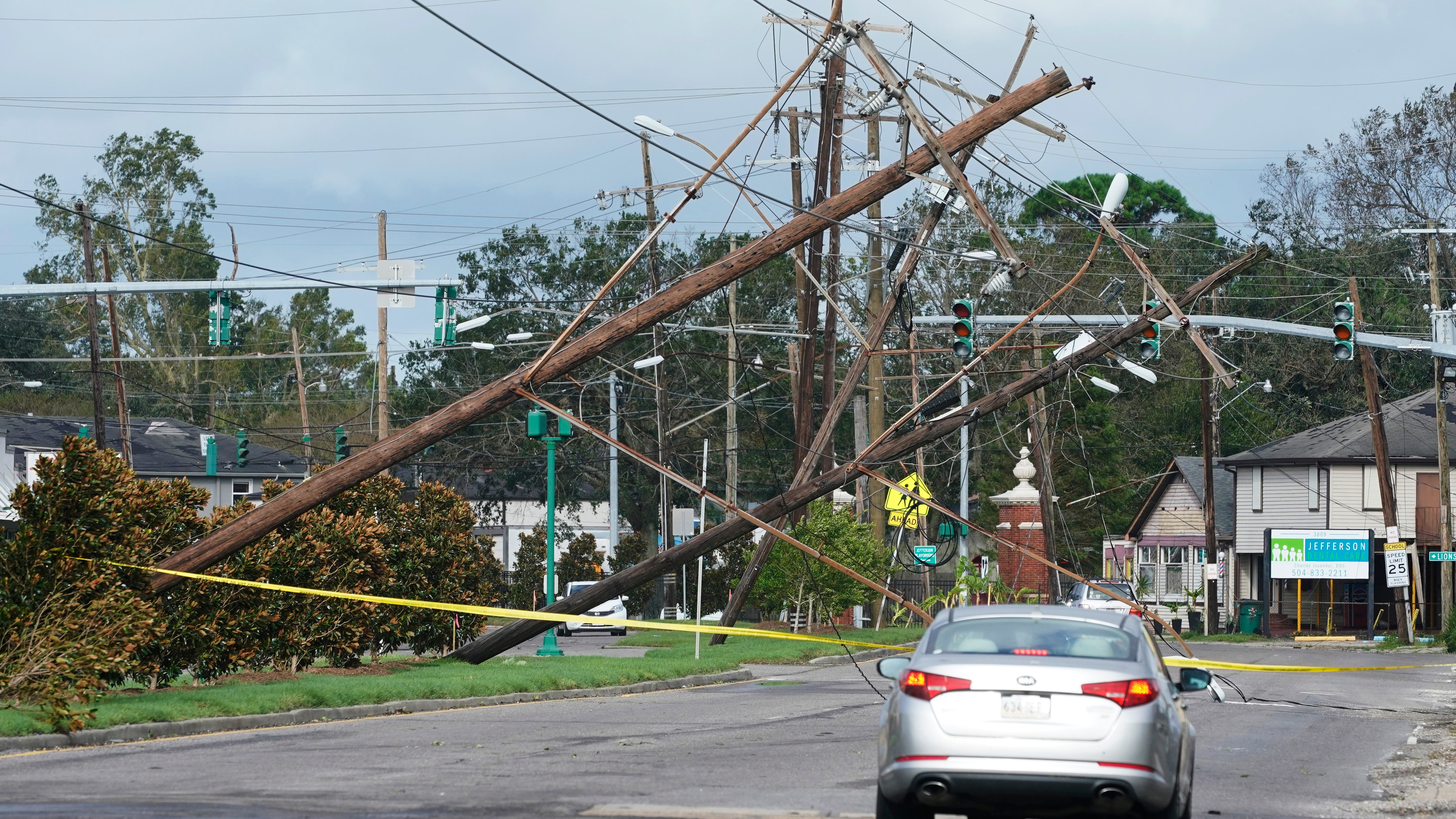 Hurricane Ida traps Louisianans, leaves the grid a shambles