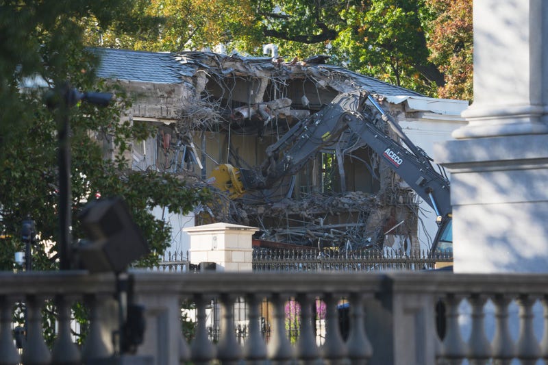 APTOPIX White House Demolition