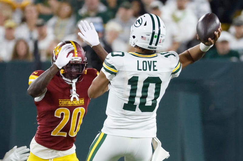 Commanders Packers Football