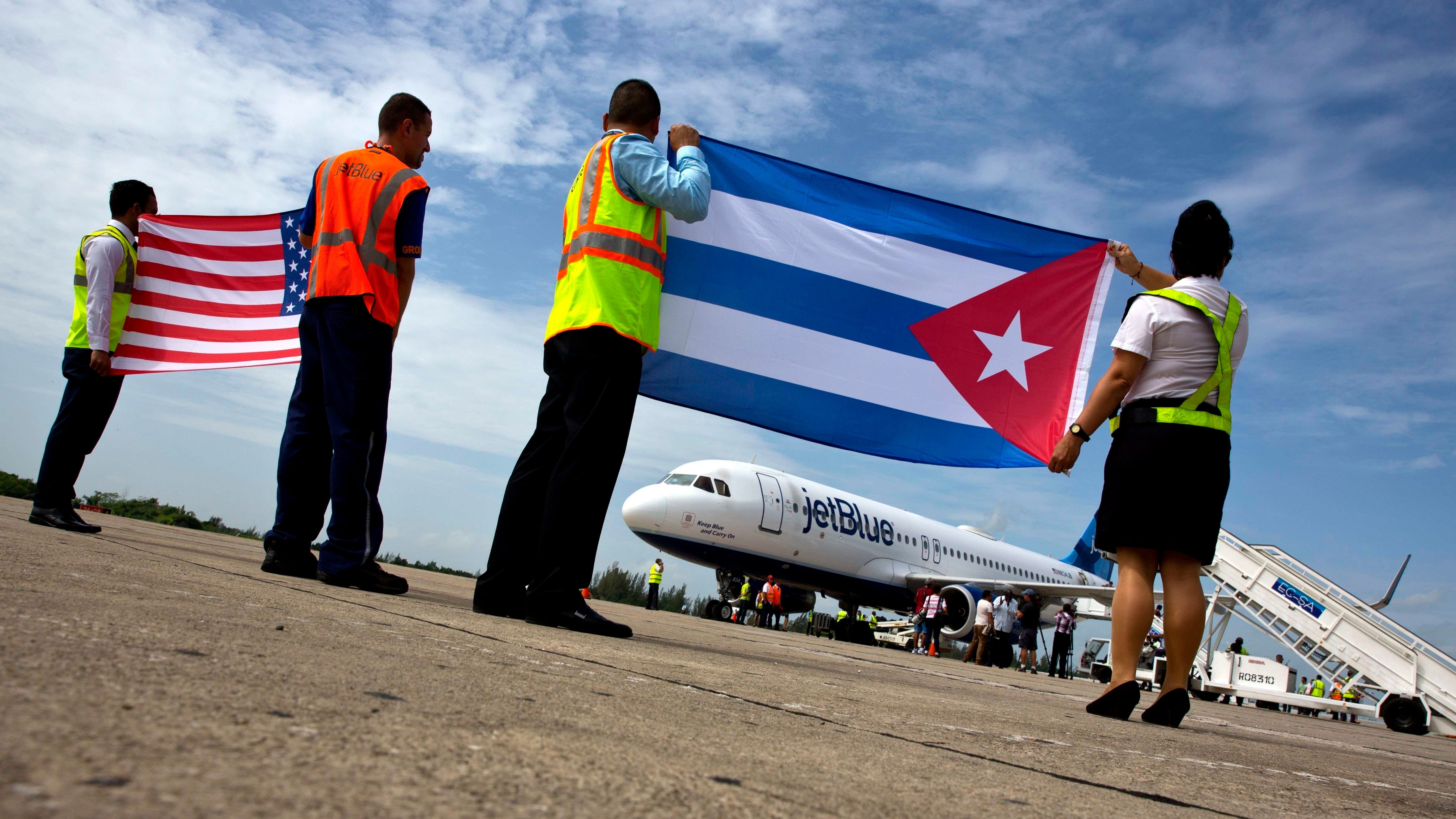 US Transportation Dept. lifts restrictions on Cuba flights