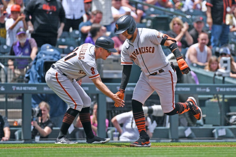 Giants Rockies Baseball