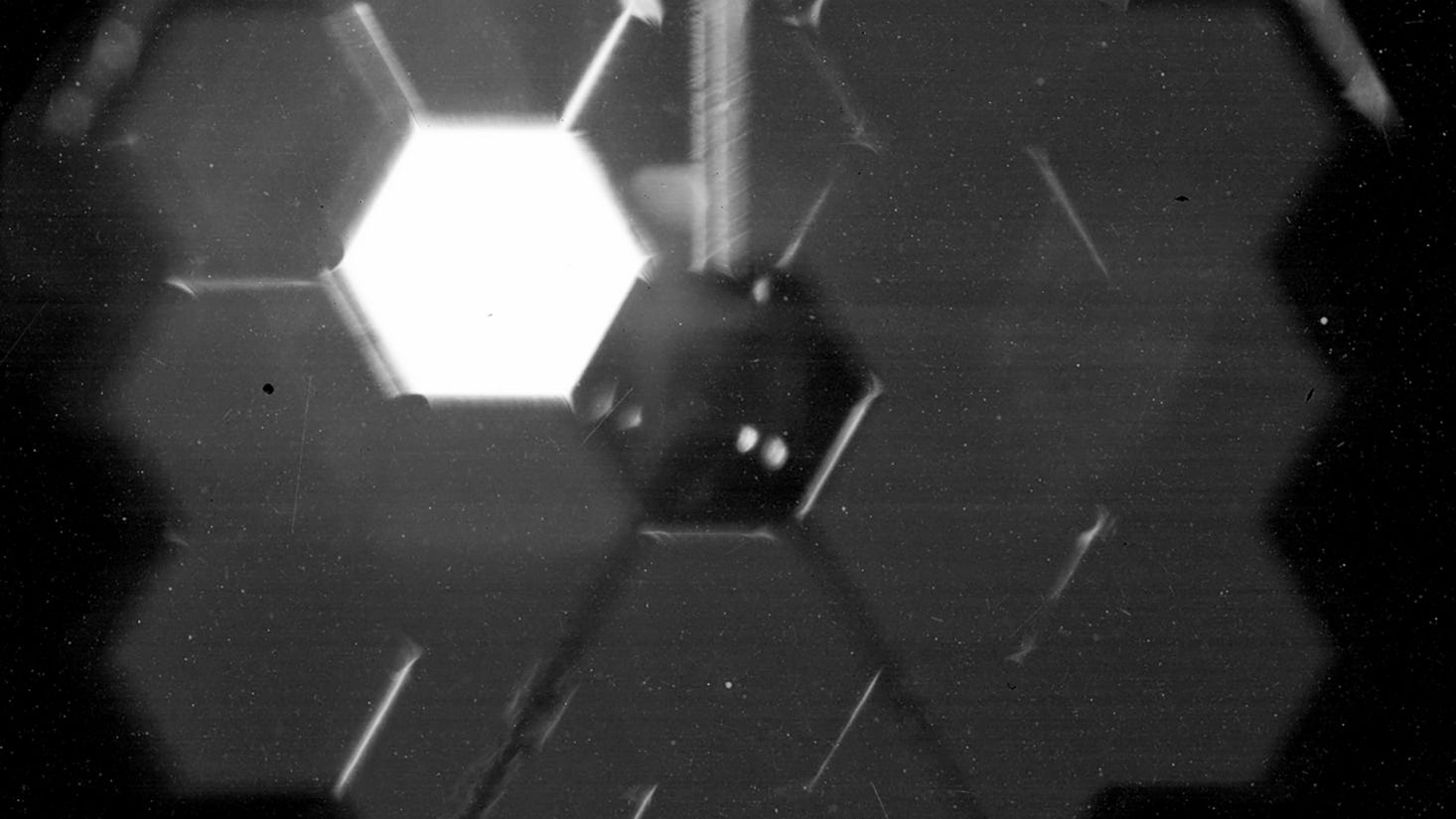 NASA's new space telescope sees 1st starlight, takes selfie