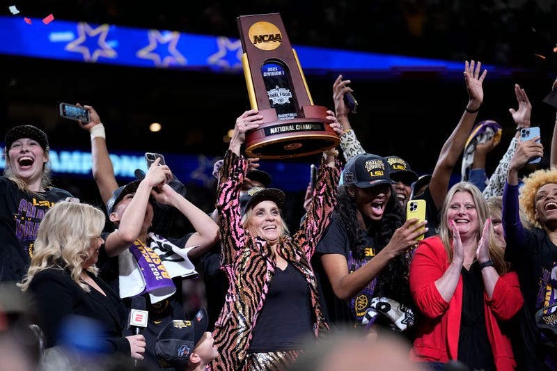 NCAA LSU Iowa Basketball
