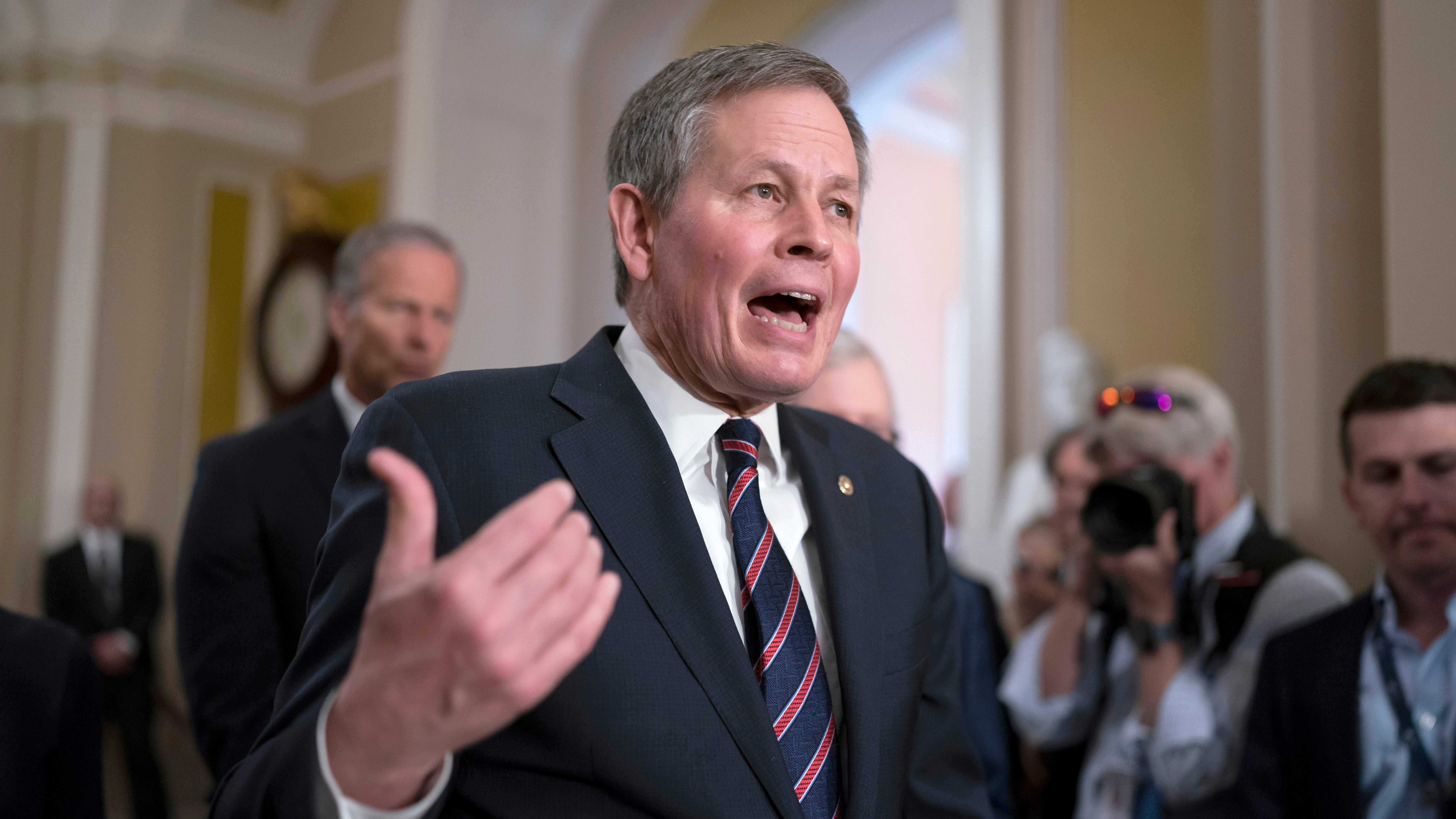 Trump gets endorsed by Daines, GOP's Senate campaign chief