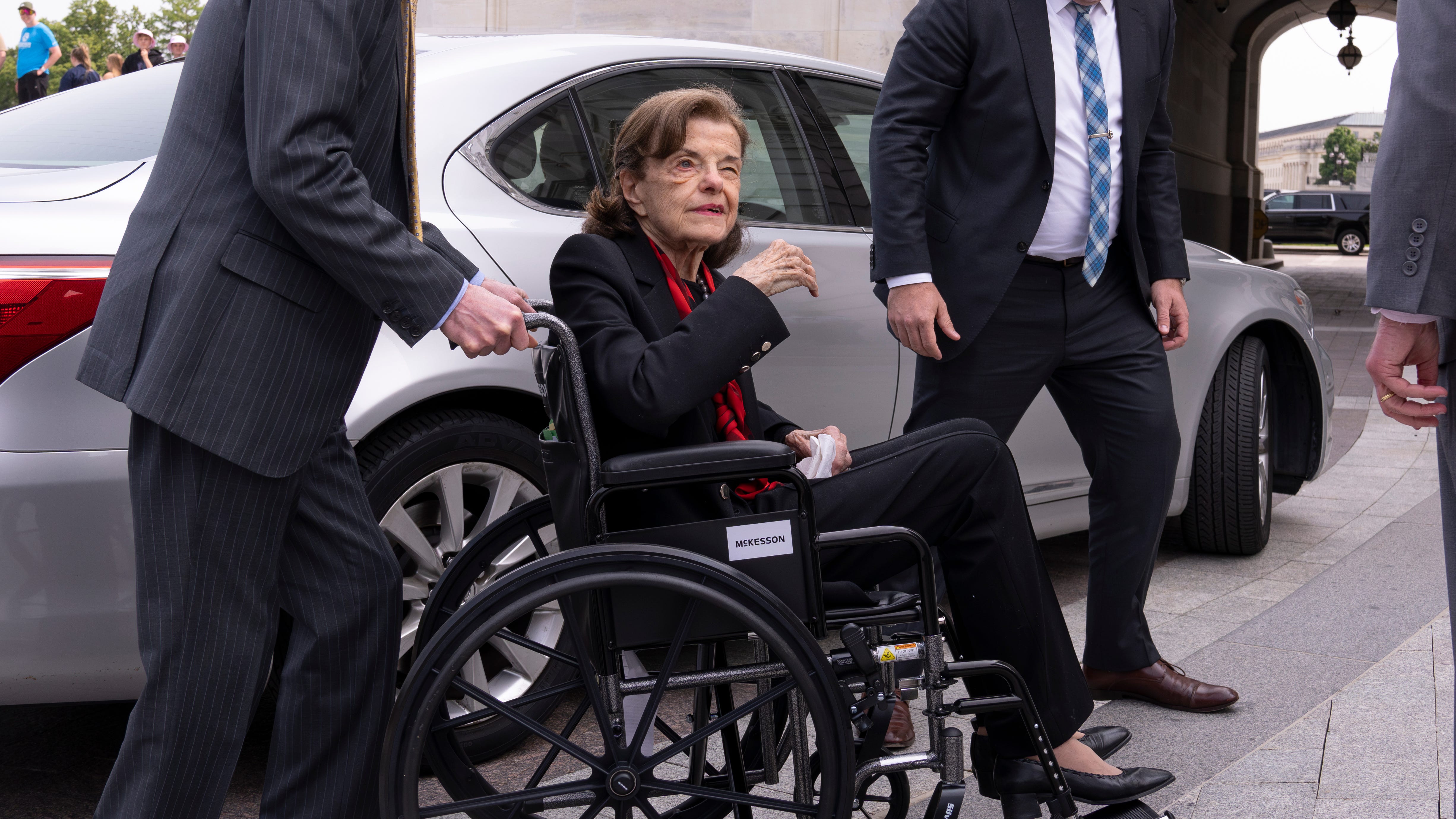 California Sen. Feinstein seeks more control over her late husband's trust to pay medical bills