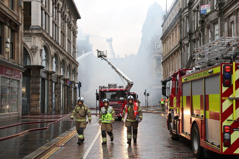 REINO UNIDO-GLASGOW-INCENDIO