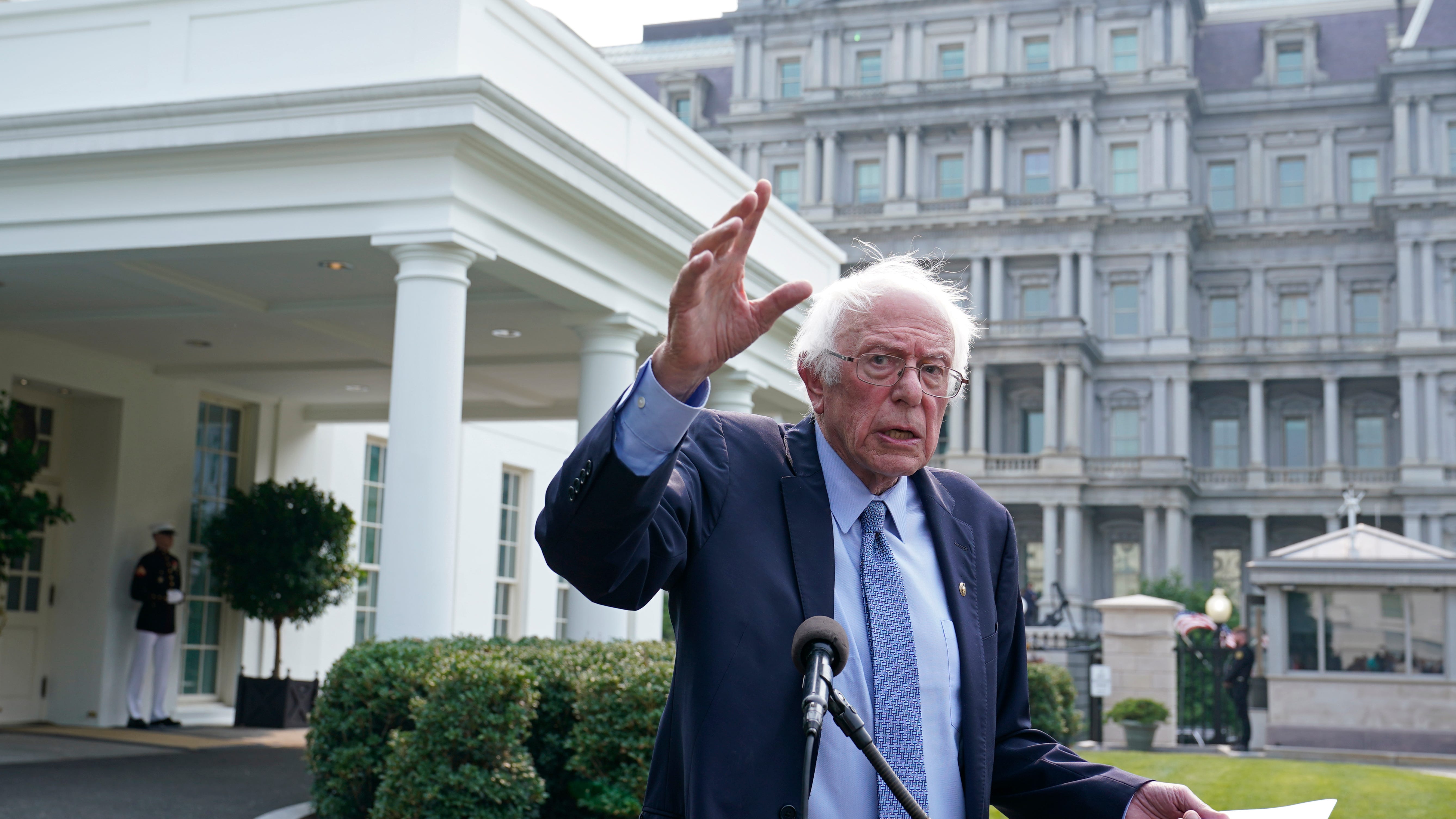 Biden and Sanders meet union organizers amid labor turmoil