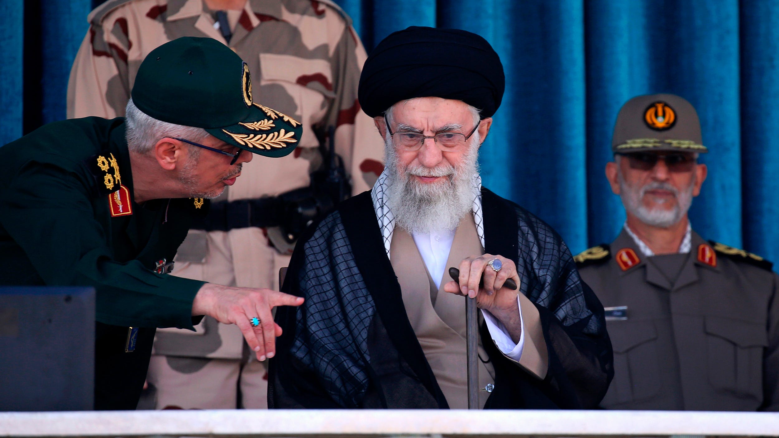 Iran's supreme leader breaks silence on protests, blames US
