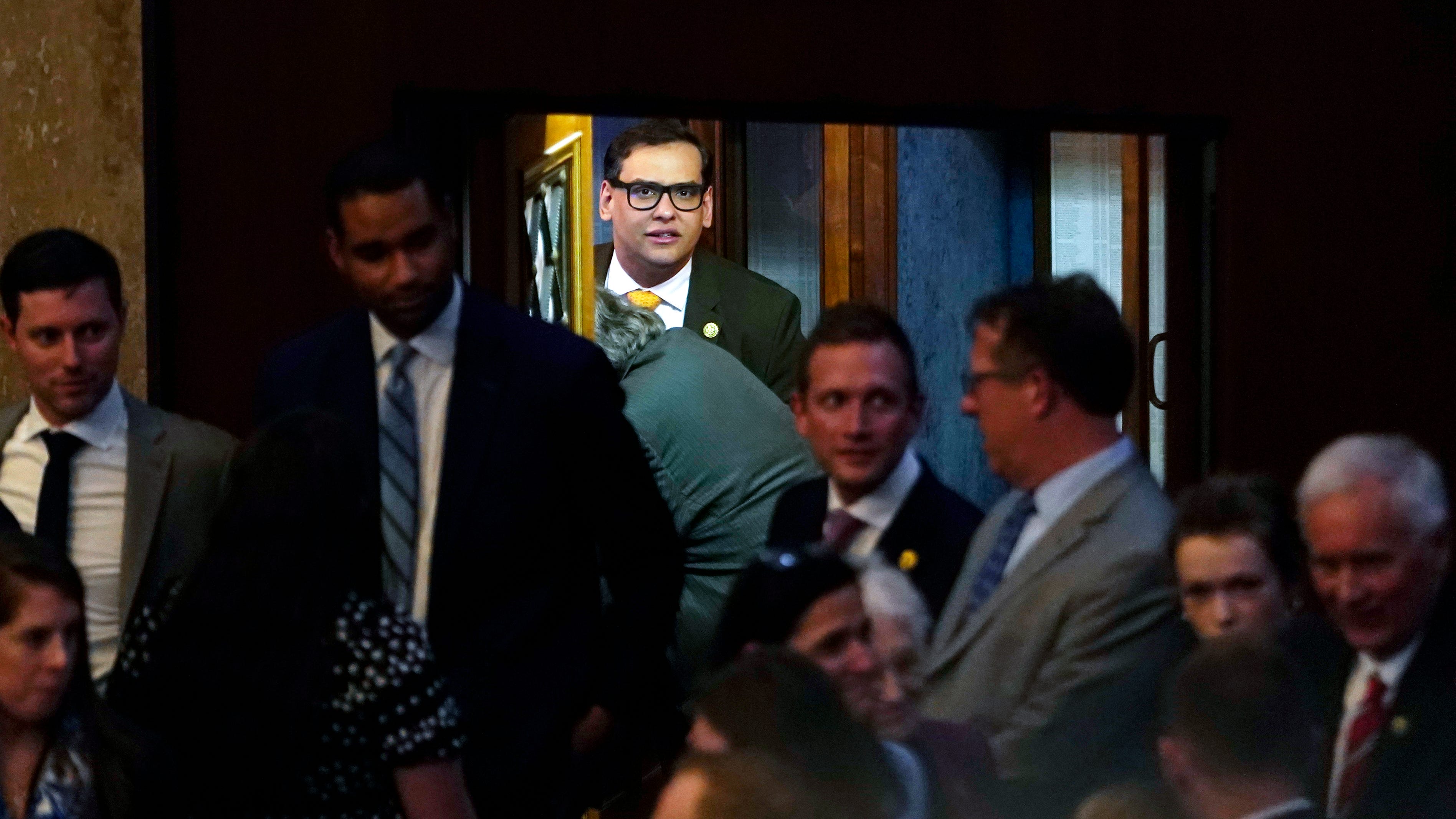 Expel George Santos? GOP leaders aren't ready to take that step