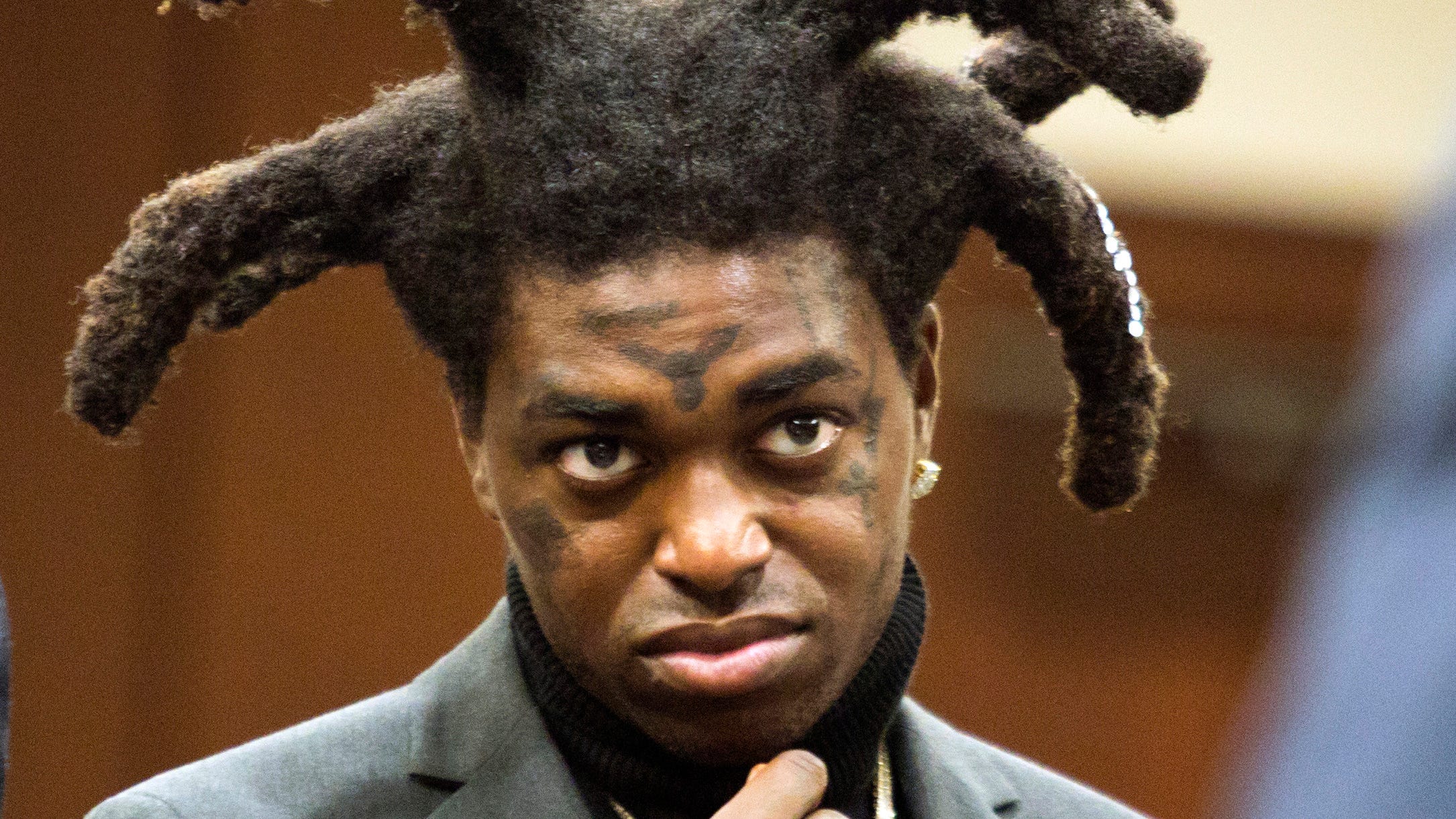 Rapper Kodak Black arrested on trespassing charge in Florida