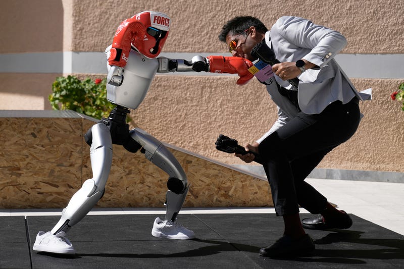 APTOPIX Greece Humanoid Olympiad