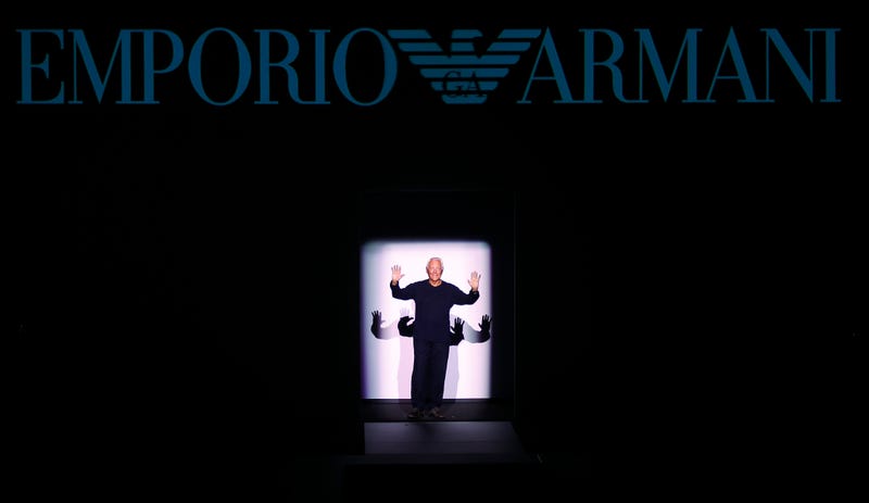 Italy Obit Armani
