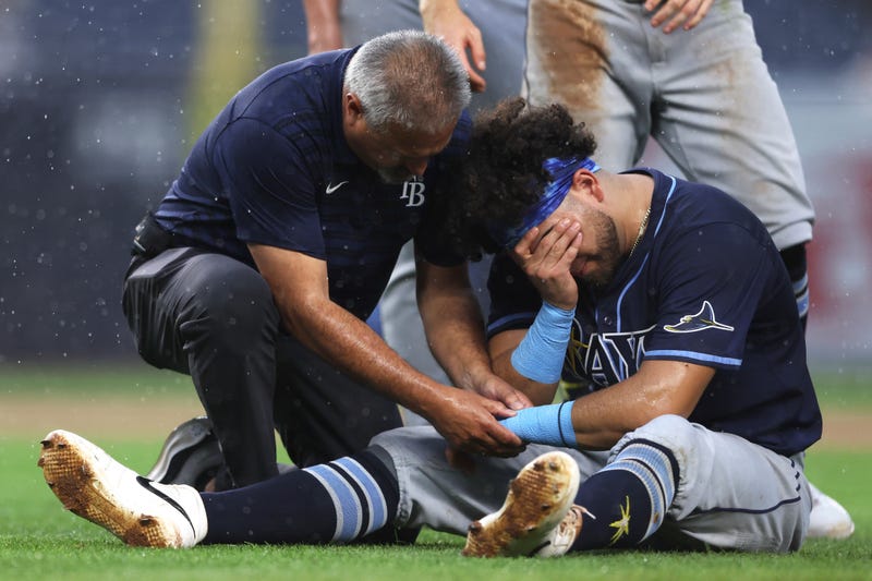 Rays Yankees Baseball