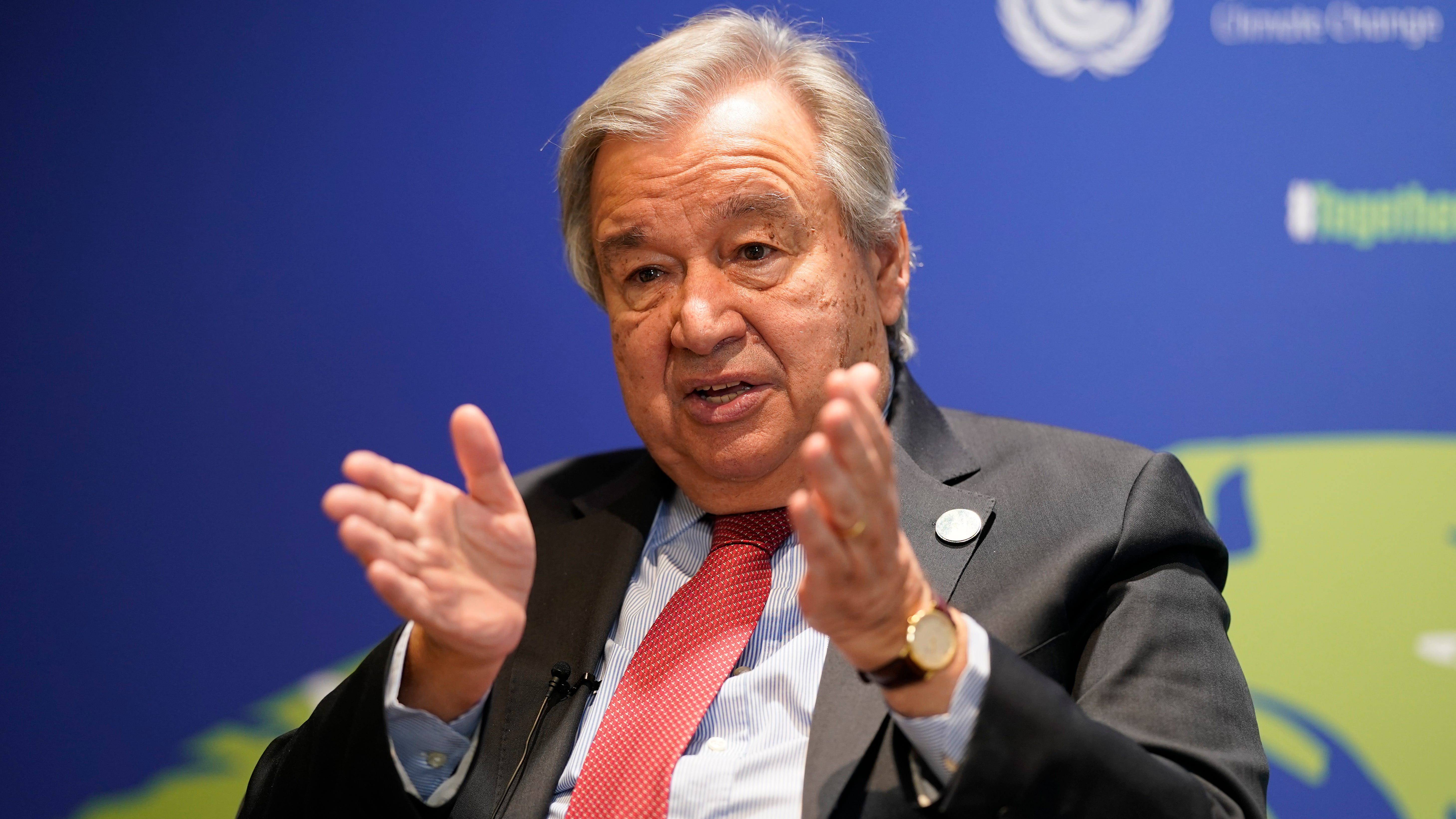 UN chief says global warming goal on 'life support'