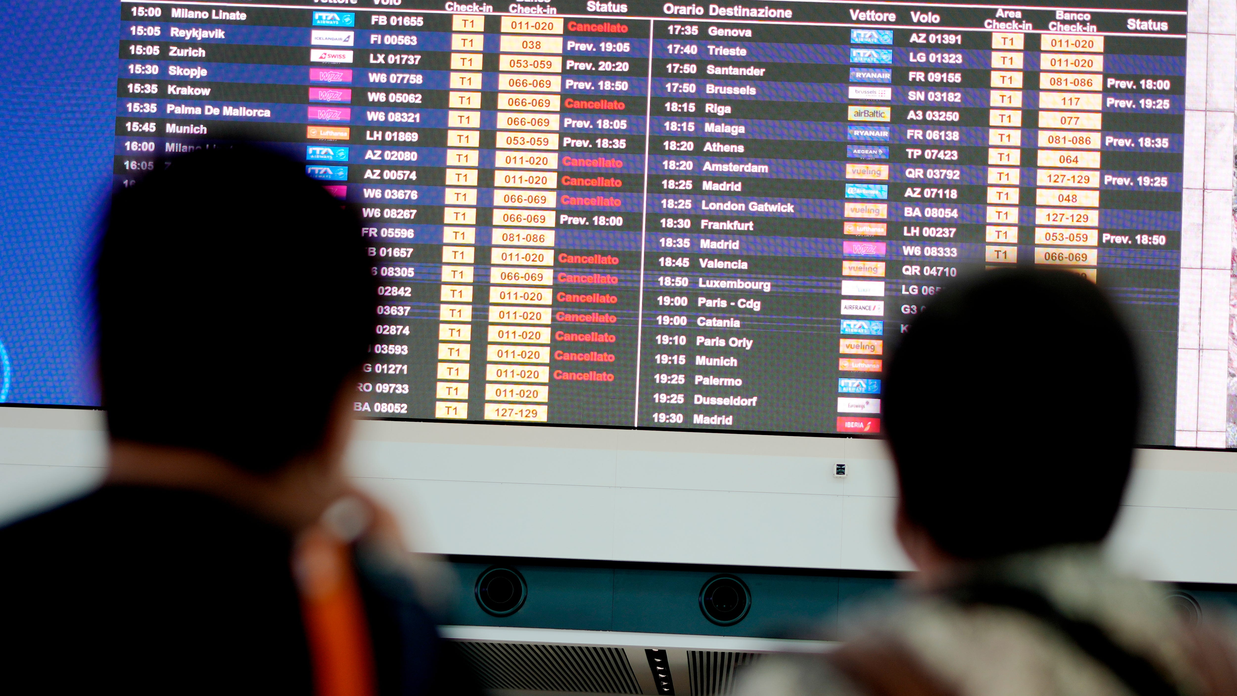500 flights scrapped in Italy by 4-hour aviation strikes