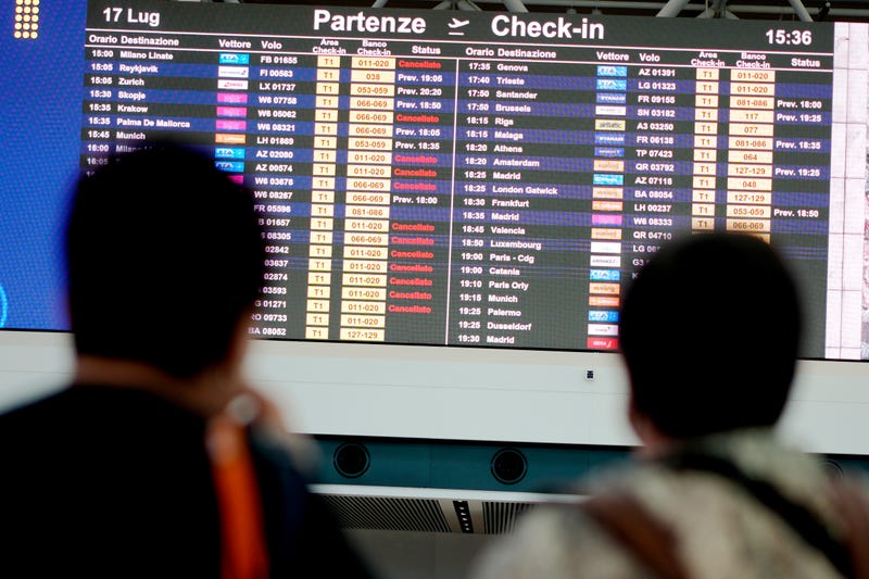 Italy Airport Strikes