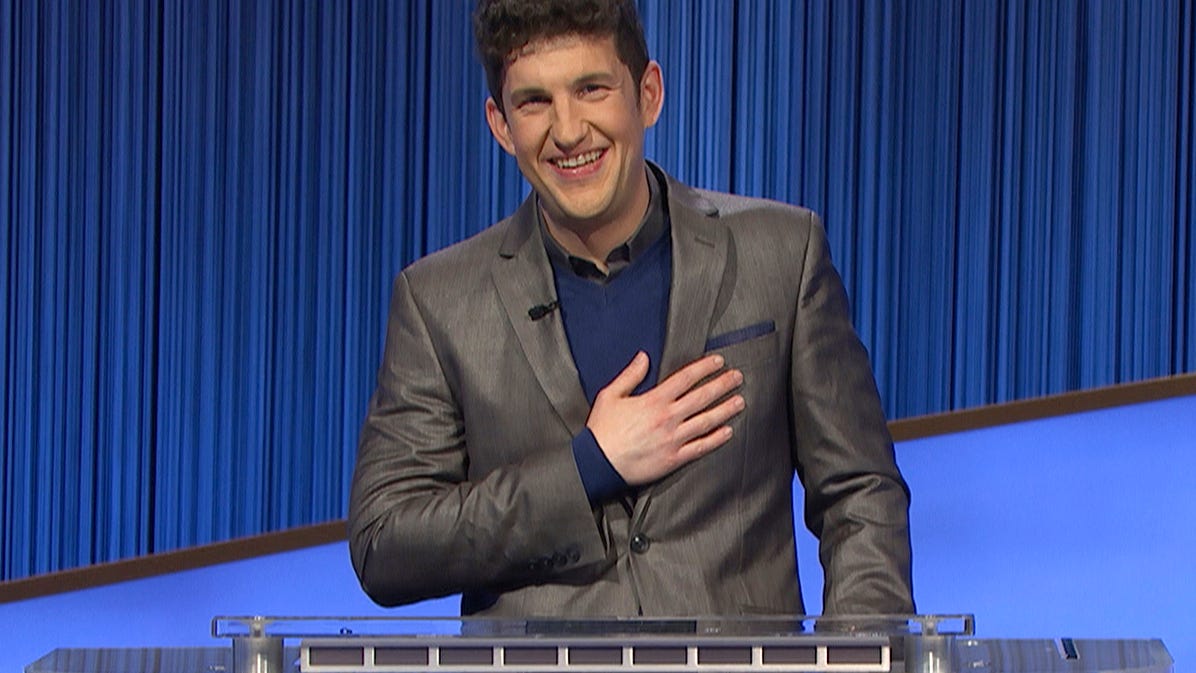 Matt Amodio's history-making run on TV's 'Jeopardy!' ends 