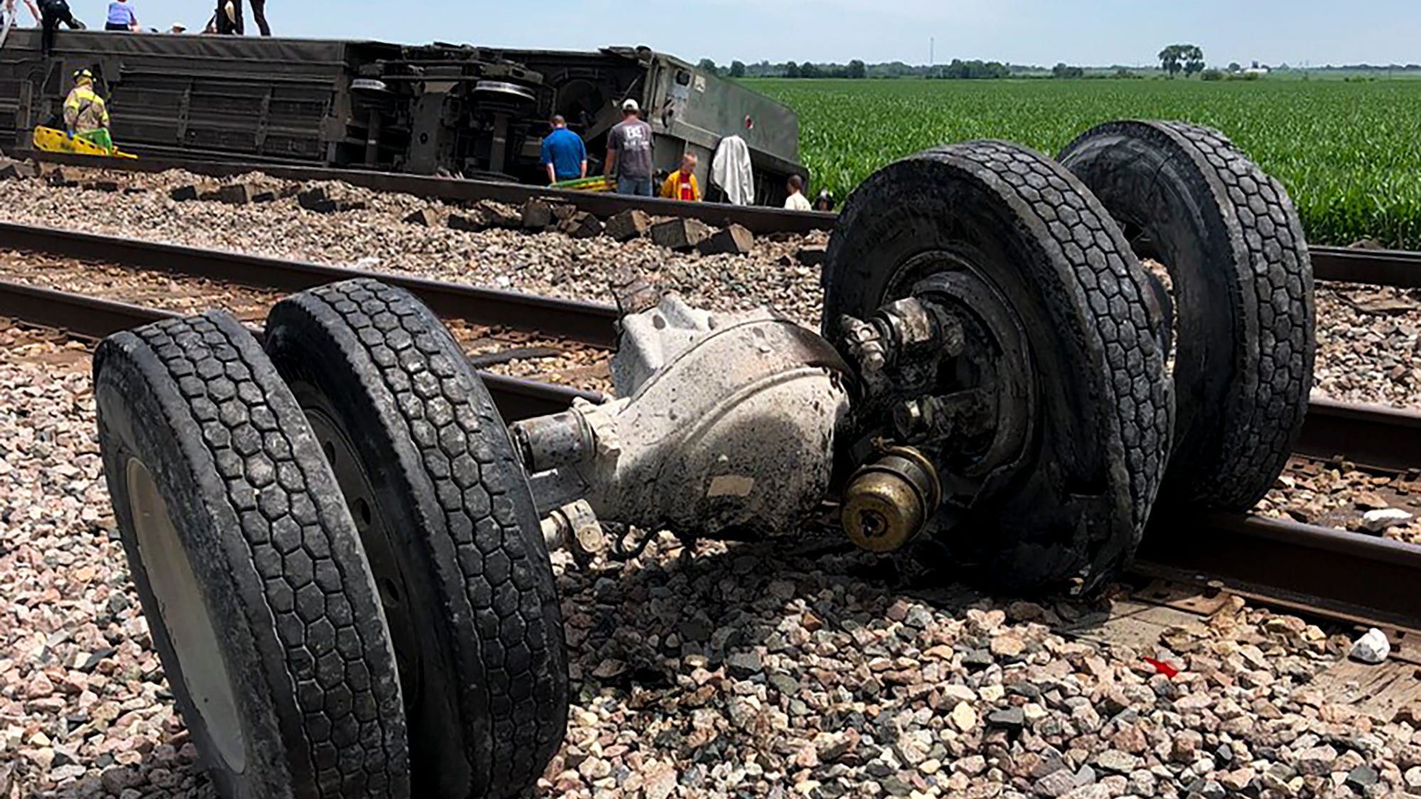 A look at recent Amtrak derailments and other crashes