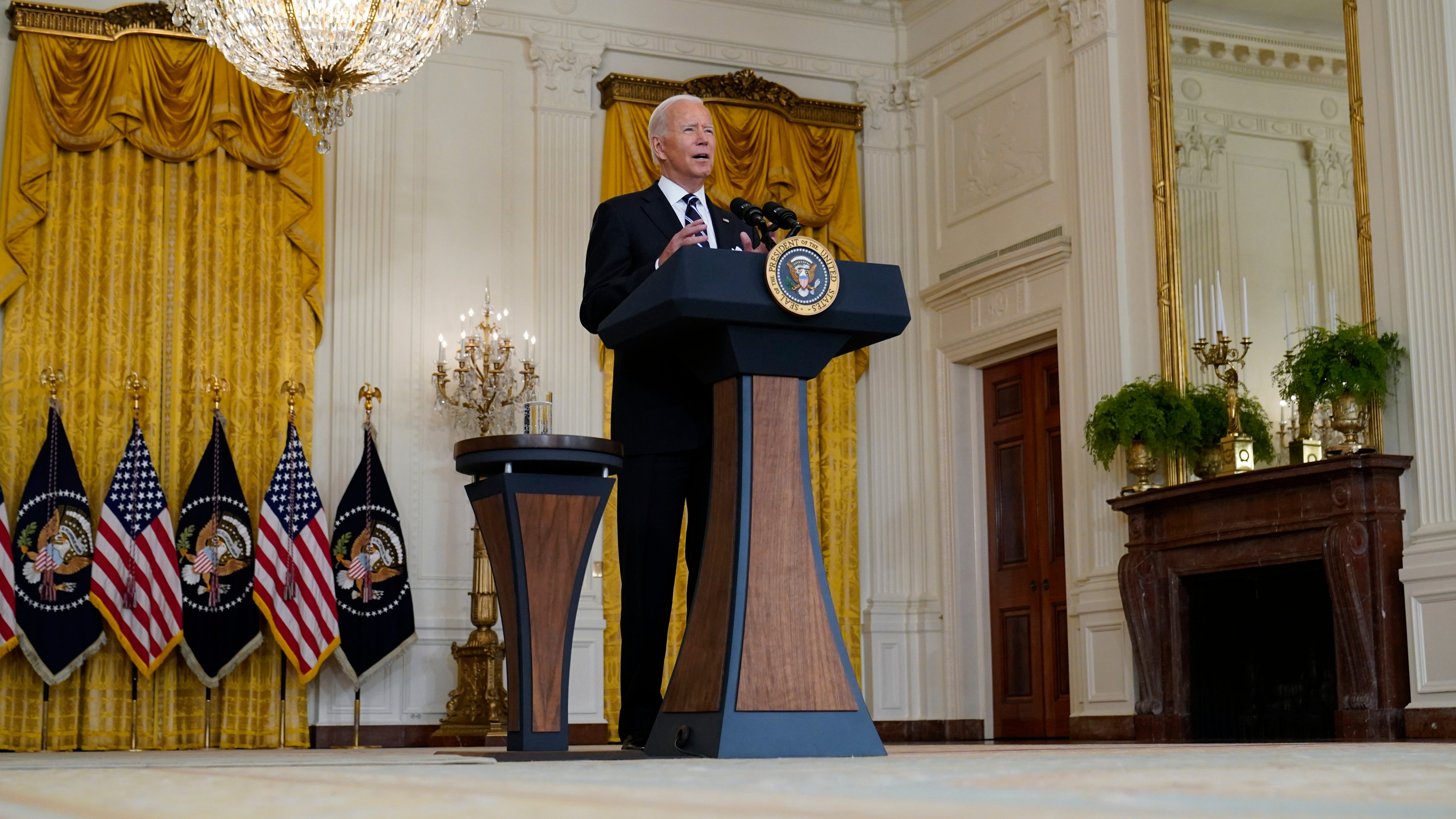Biden: Greater threats than Taliban-controlled Afghanistan