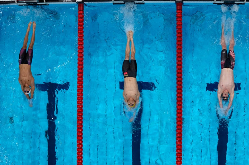 APTOPIX Tokyo Olympics Swimming