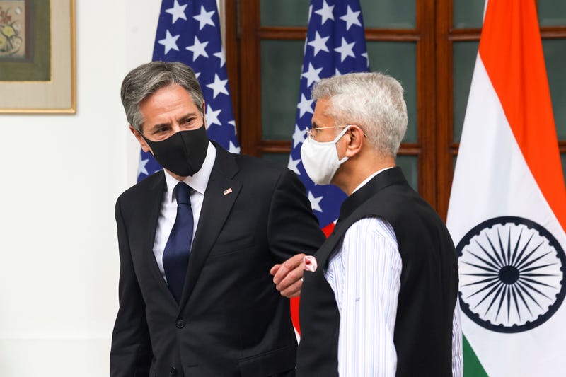 India US Blinken