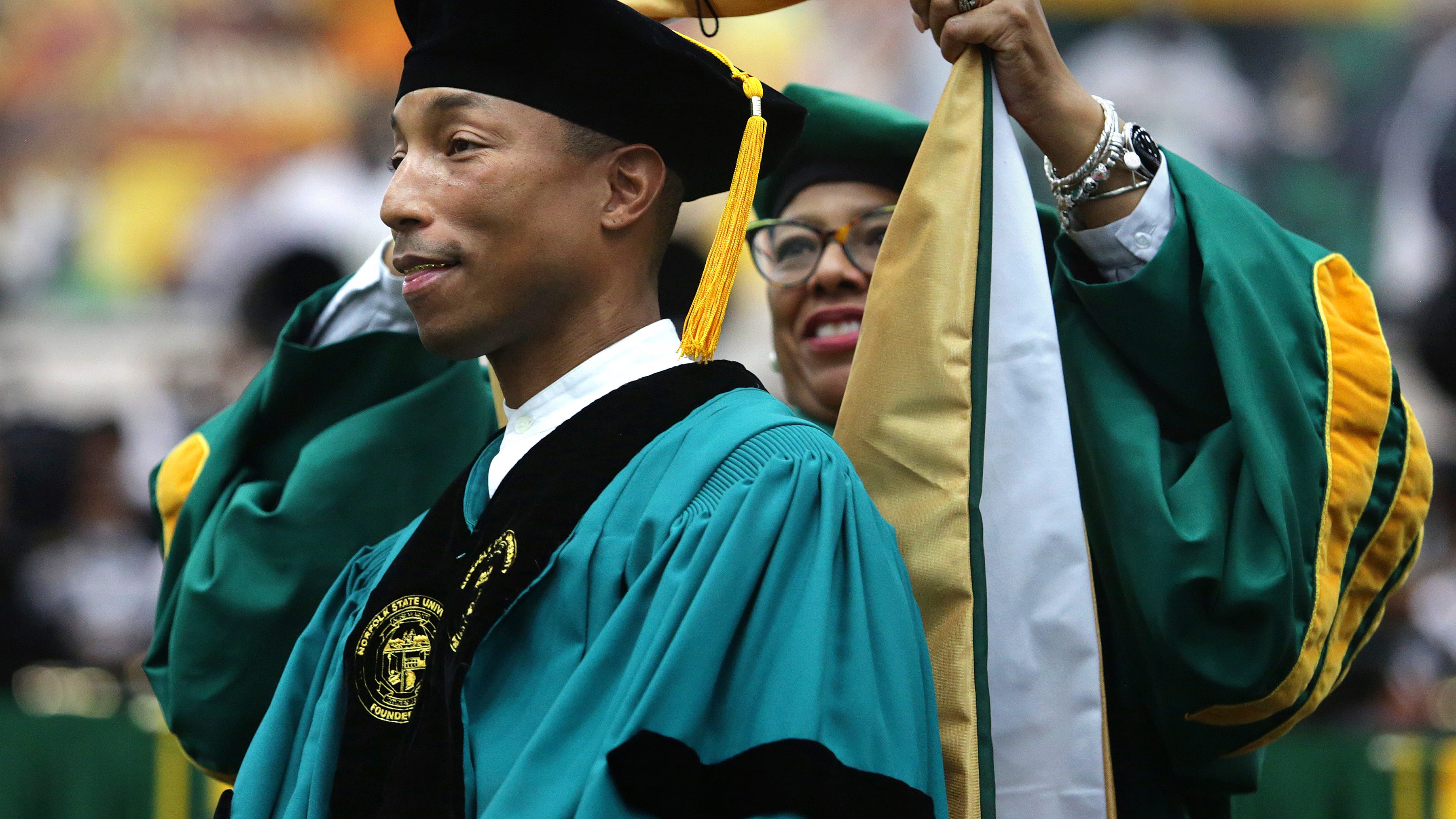 Pharrell Williams calls for economic equity during MLK event