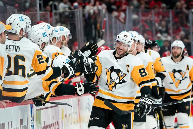 Penguins Red Wings Hockey
