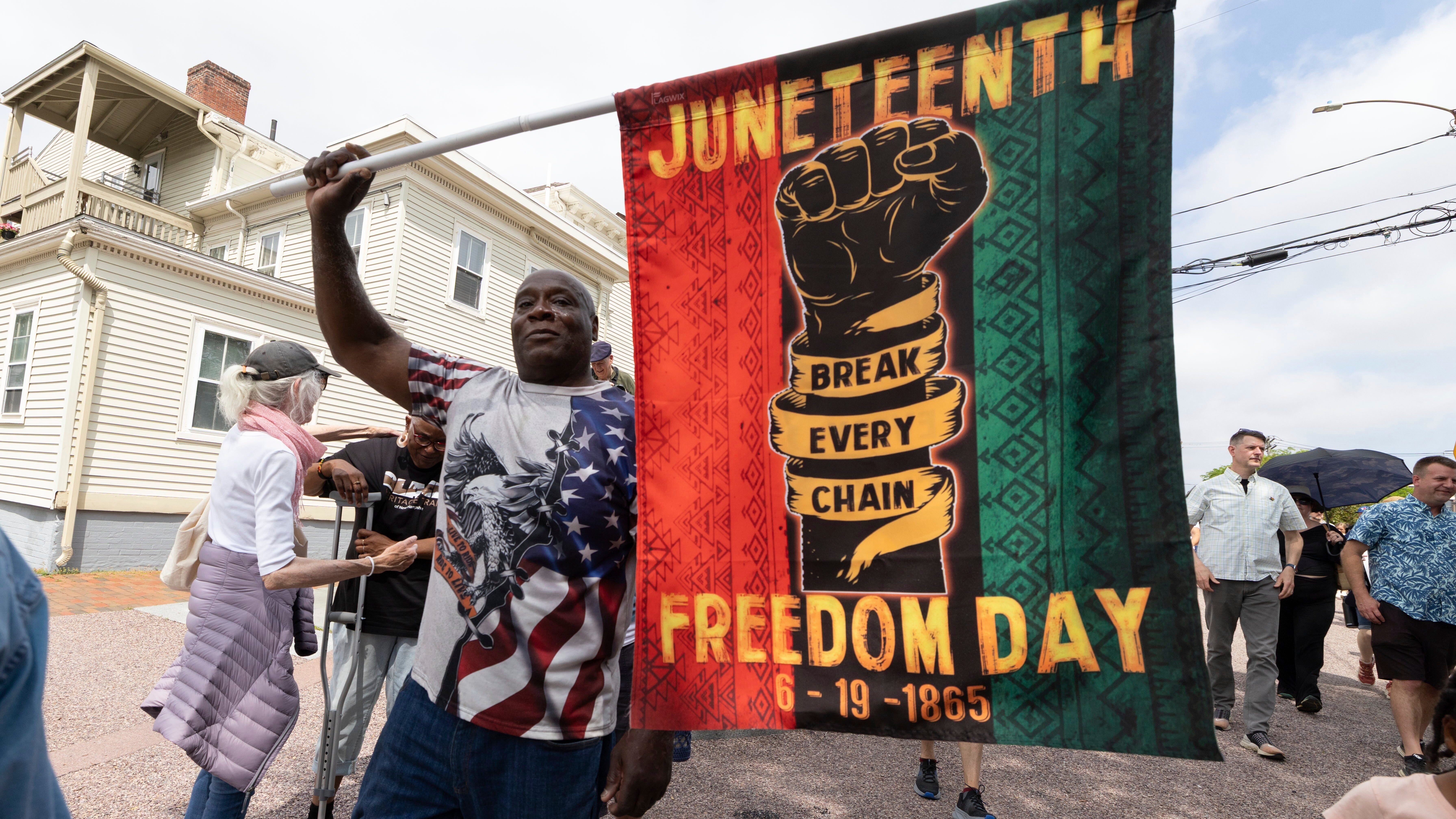 Juneteenth celebrations across the US commemorate the end of slavery
