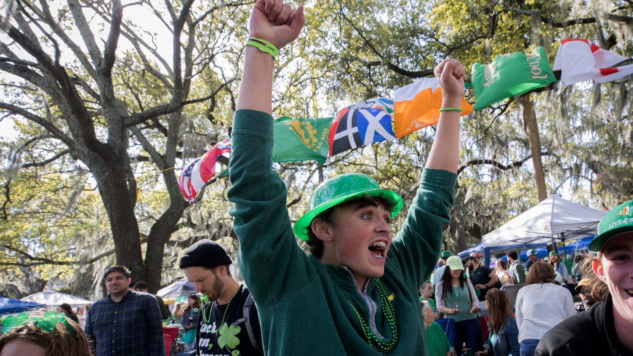 St. Patrick's Day rites: Parades, bagpipes, clinking pints