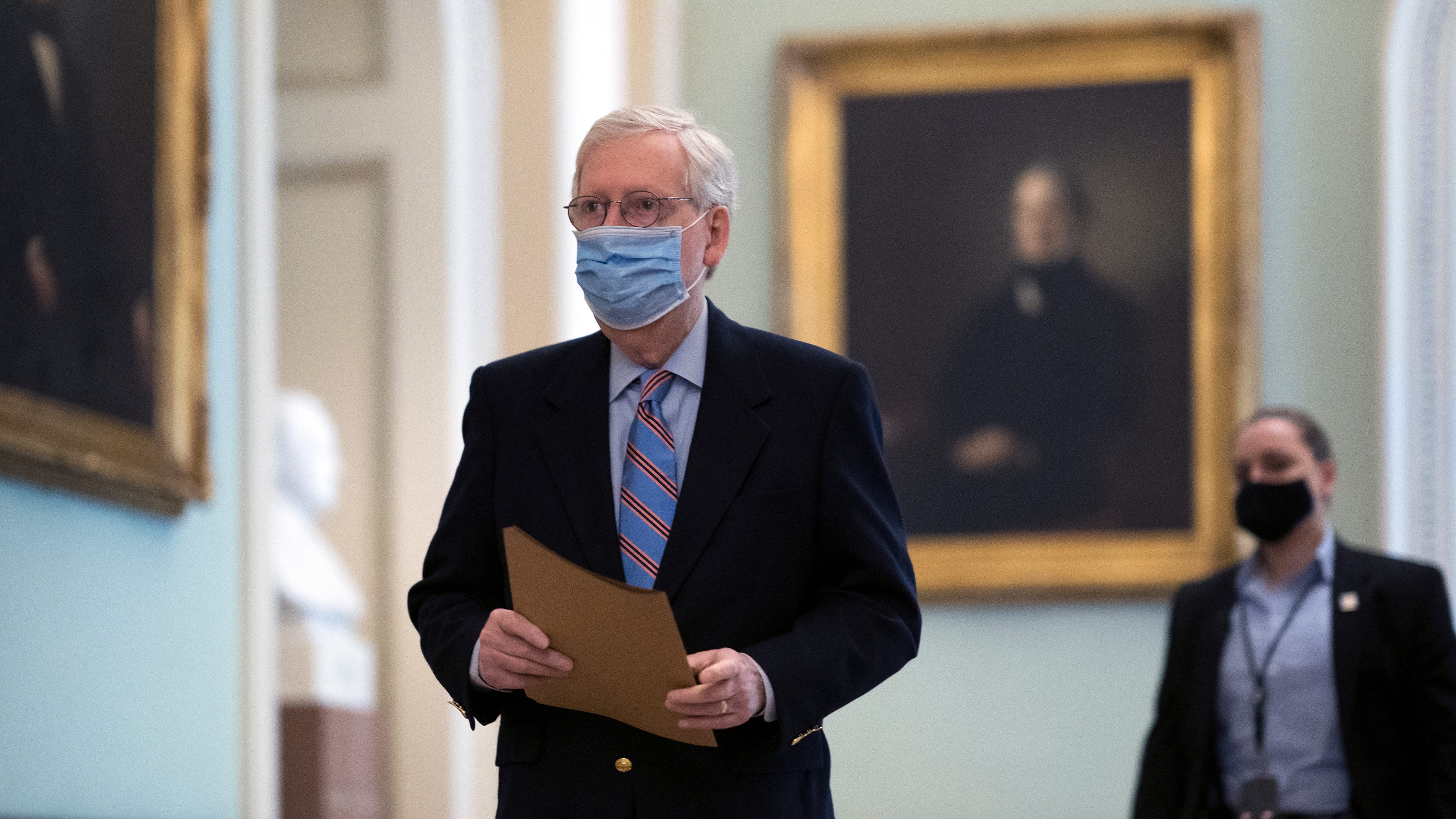 Dems trim jobless benefits, Senate debates virus relief bill