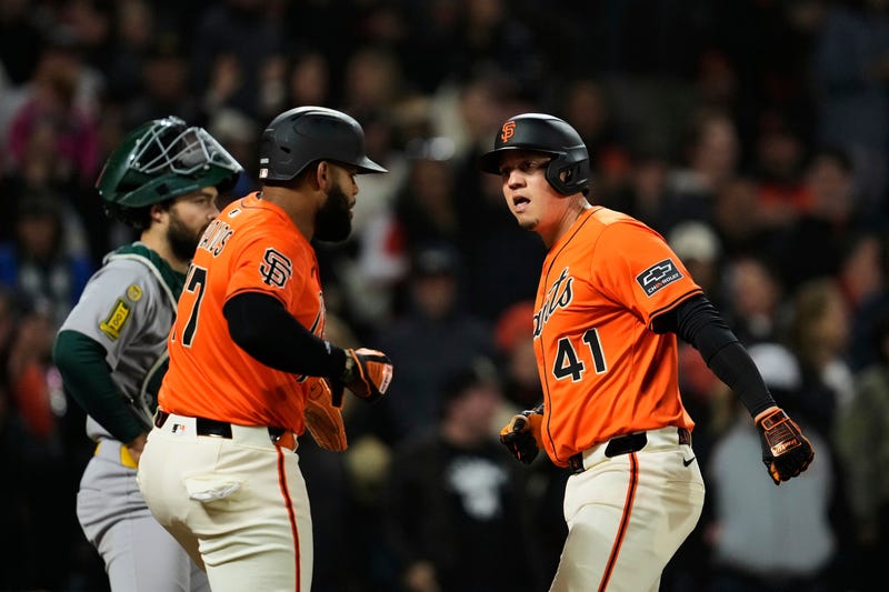 Athletics Giants Baseball