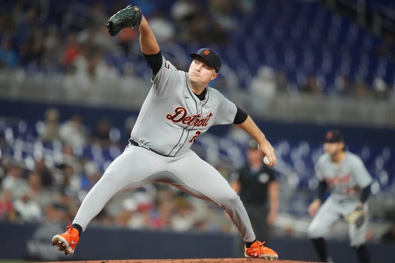 Tigers Marlins Baseball