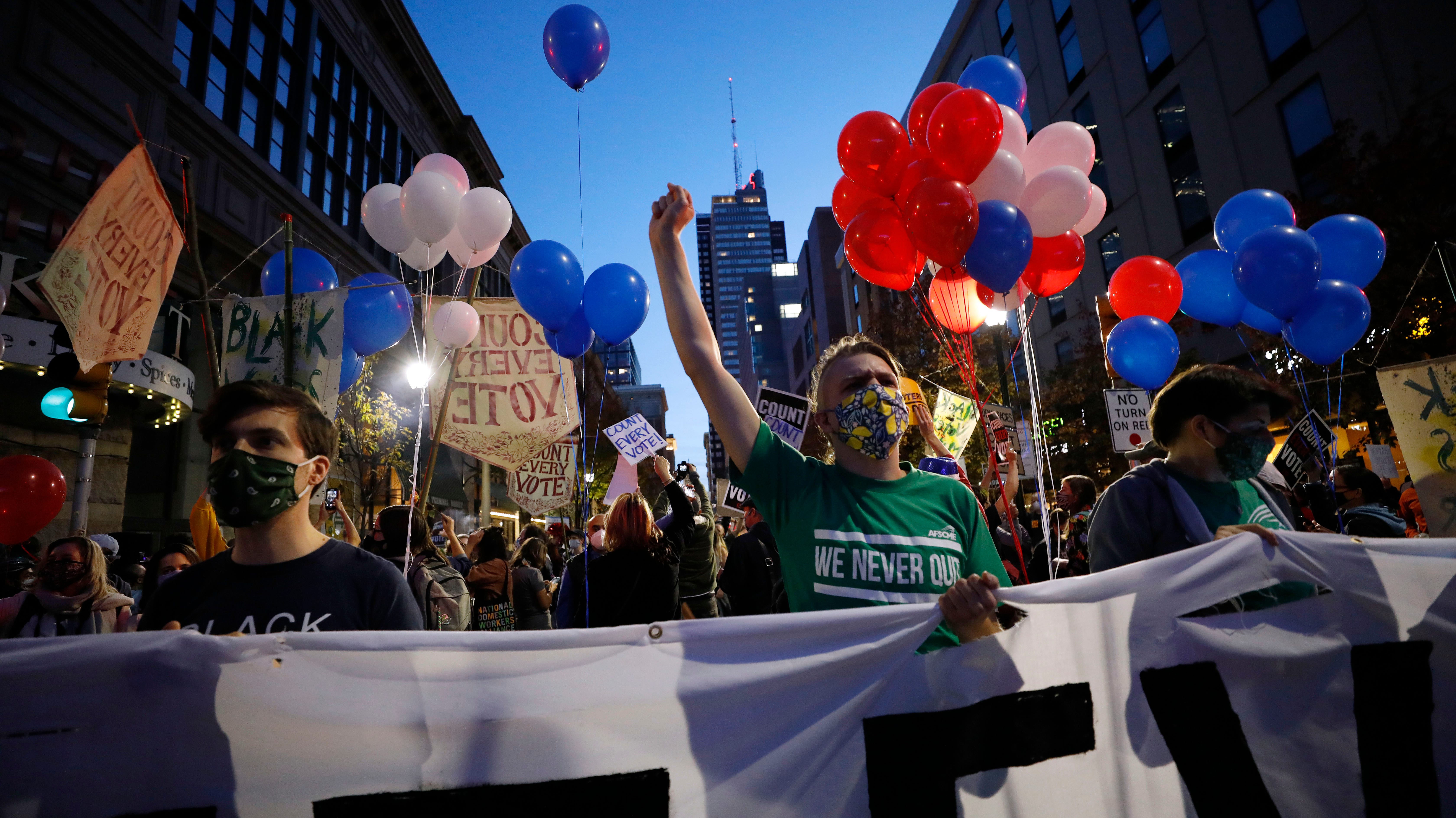 Election officials worried by threats and protesters