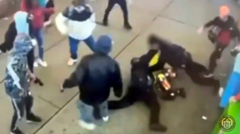 Migrant Arrests Times Square