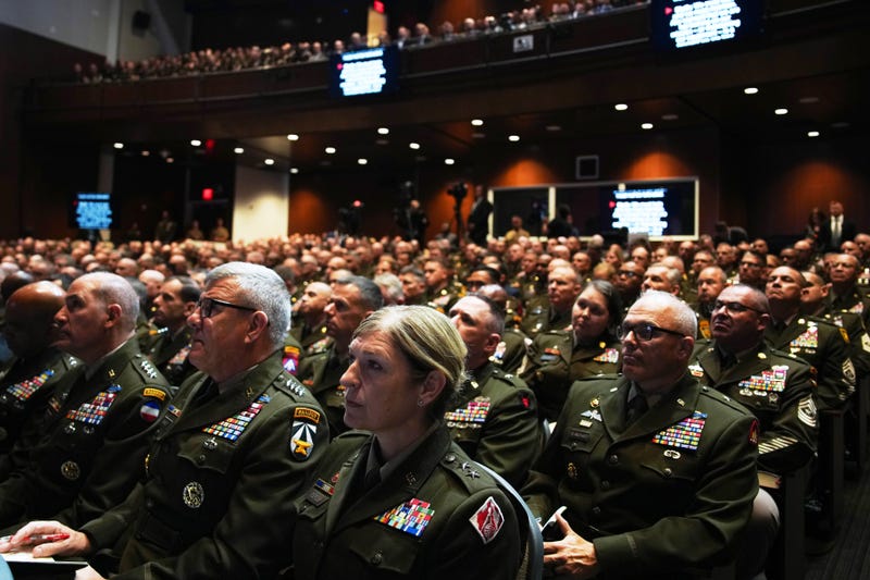 APTOPIX Pentagon Commanders Meeting