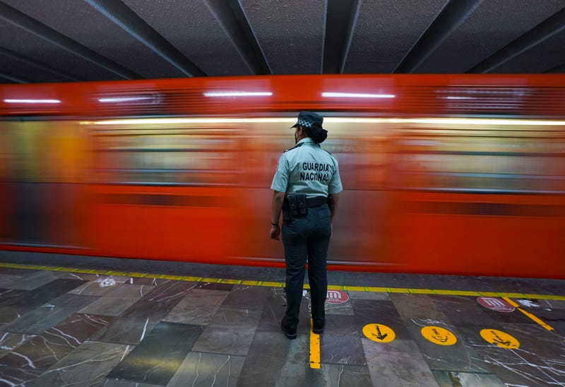 APTOPIX Mexico Subway Problems