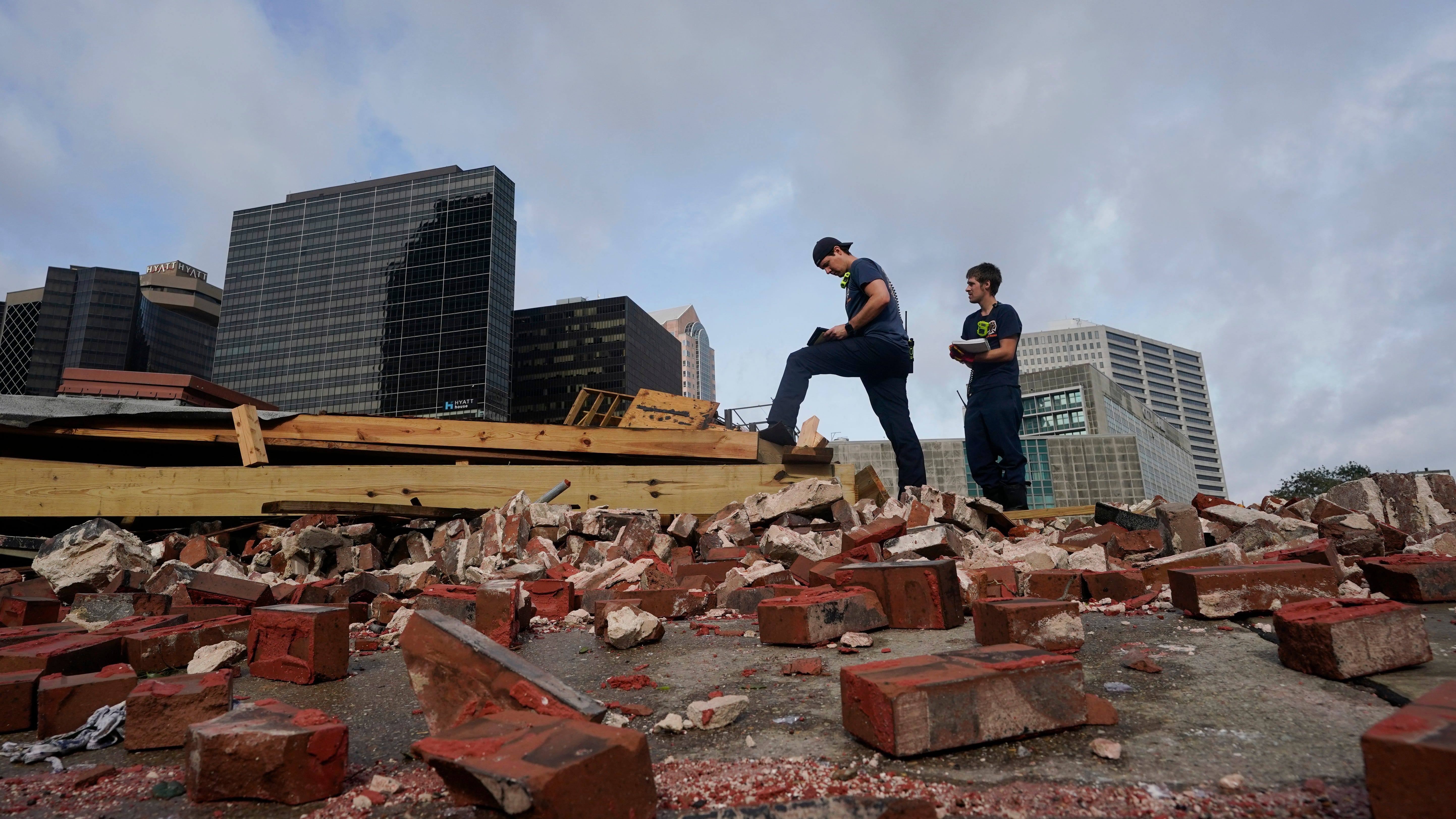 Ida topples New Orleans jazz landmark where Armstrong worked