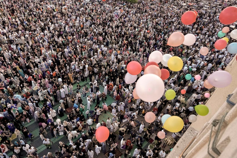 APTOPIX Egypt Eid Al-Fitr
