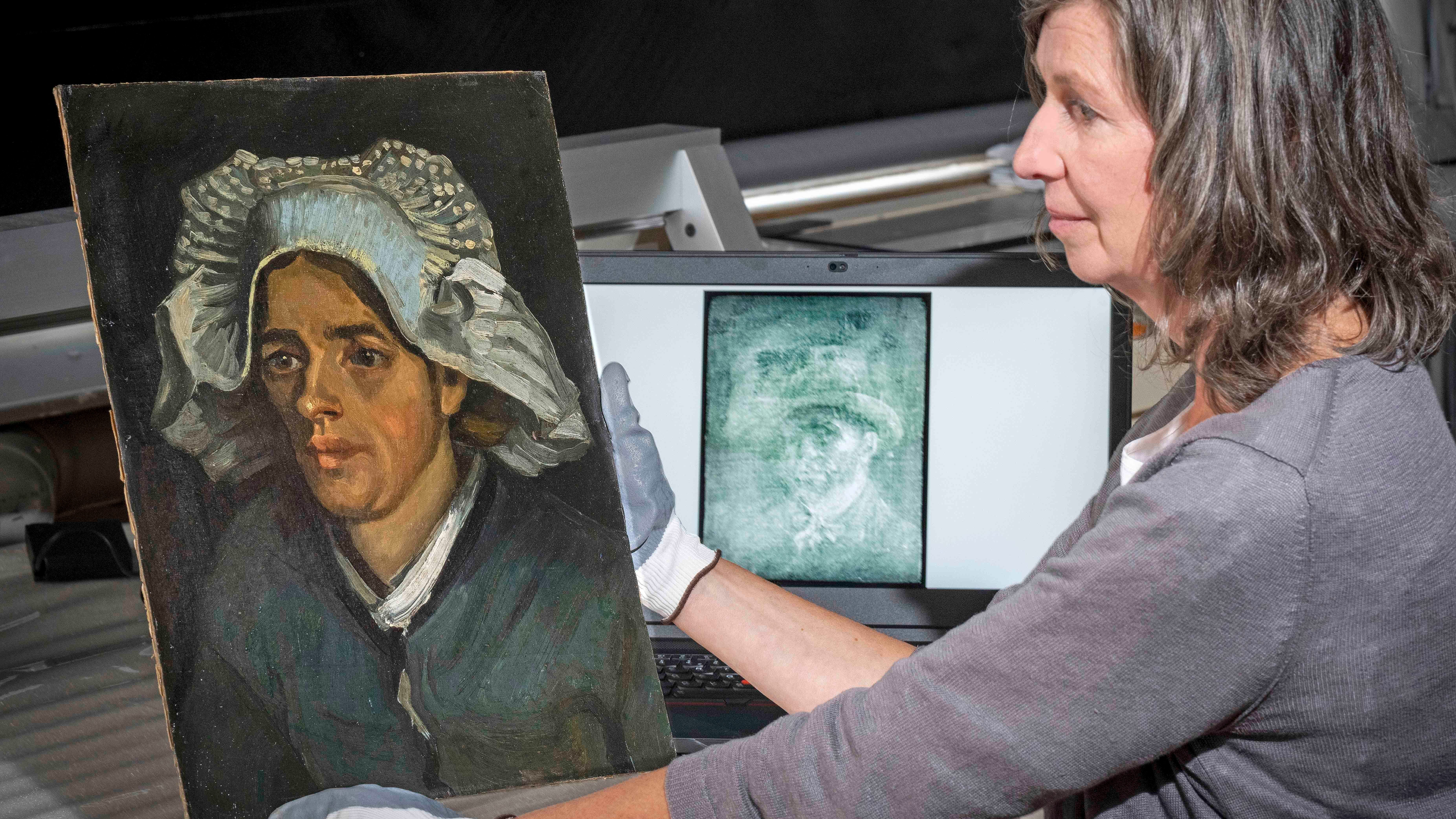 Van Gogh self-portrait found hidden behind another painting