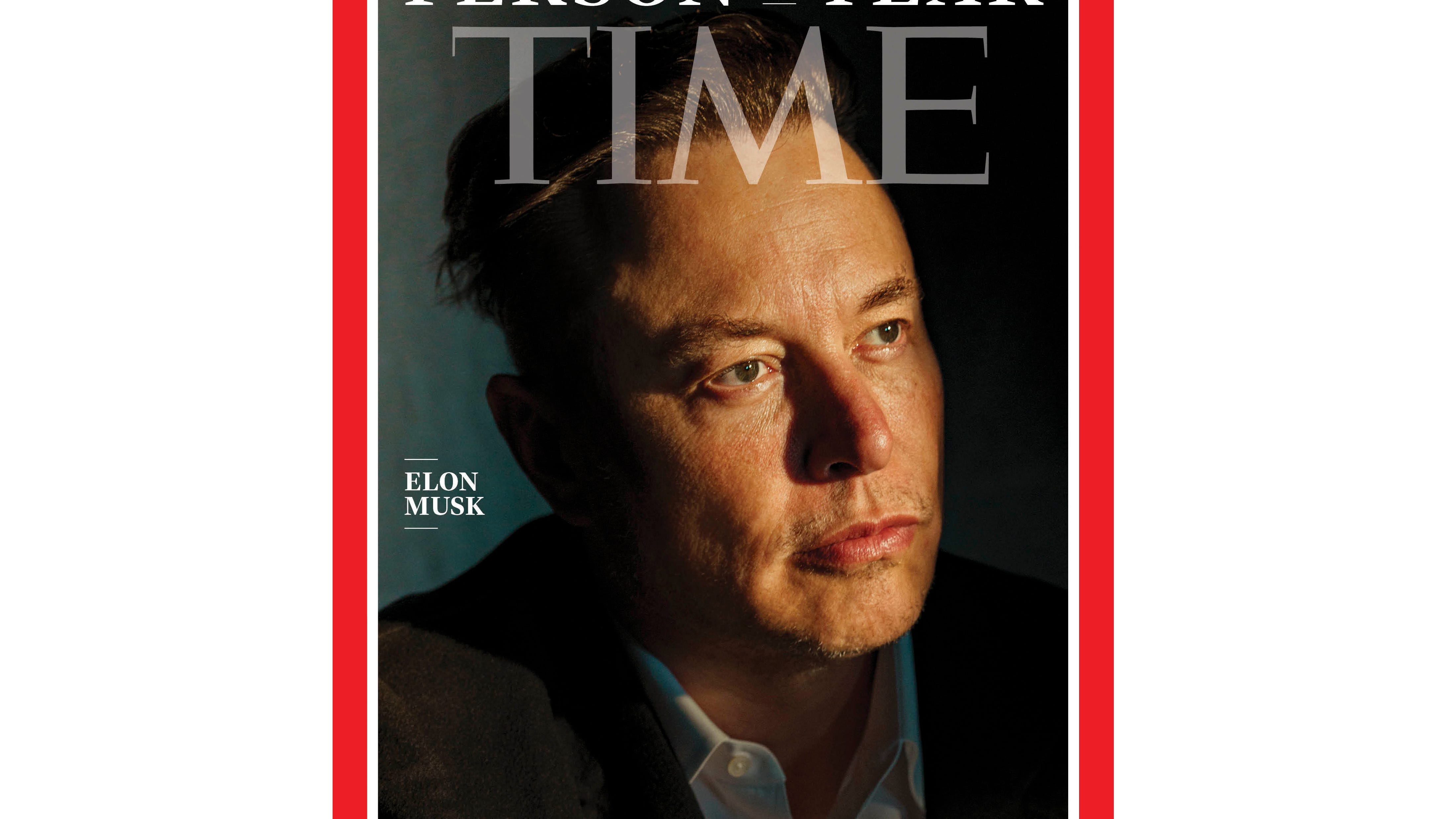 Time magazine's 'Person of the Year' is Elon Musk