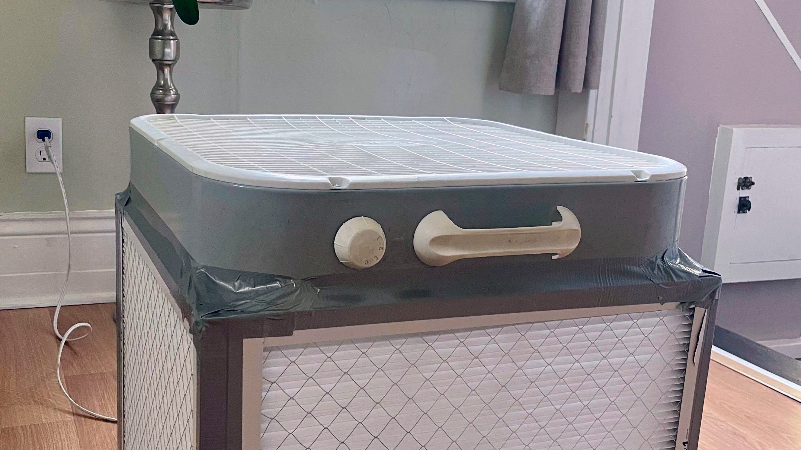 Social media and duct tape are helping people make DIY air purifiers that filter out wildfire smoke