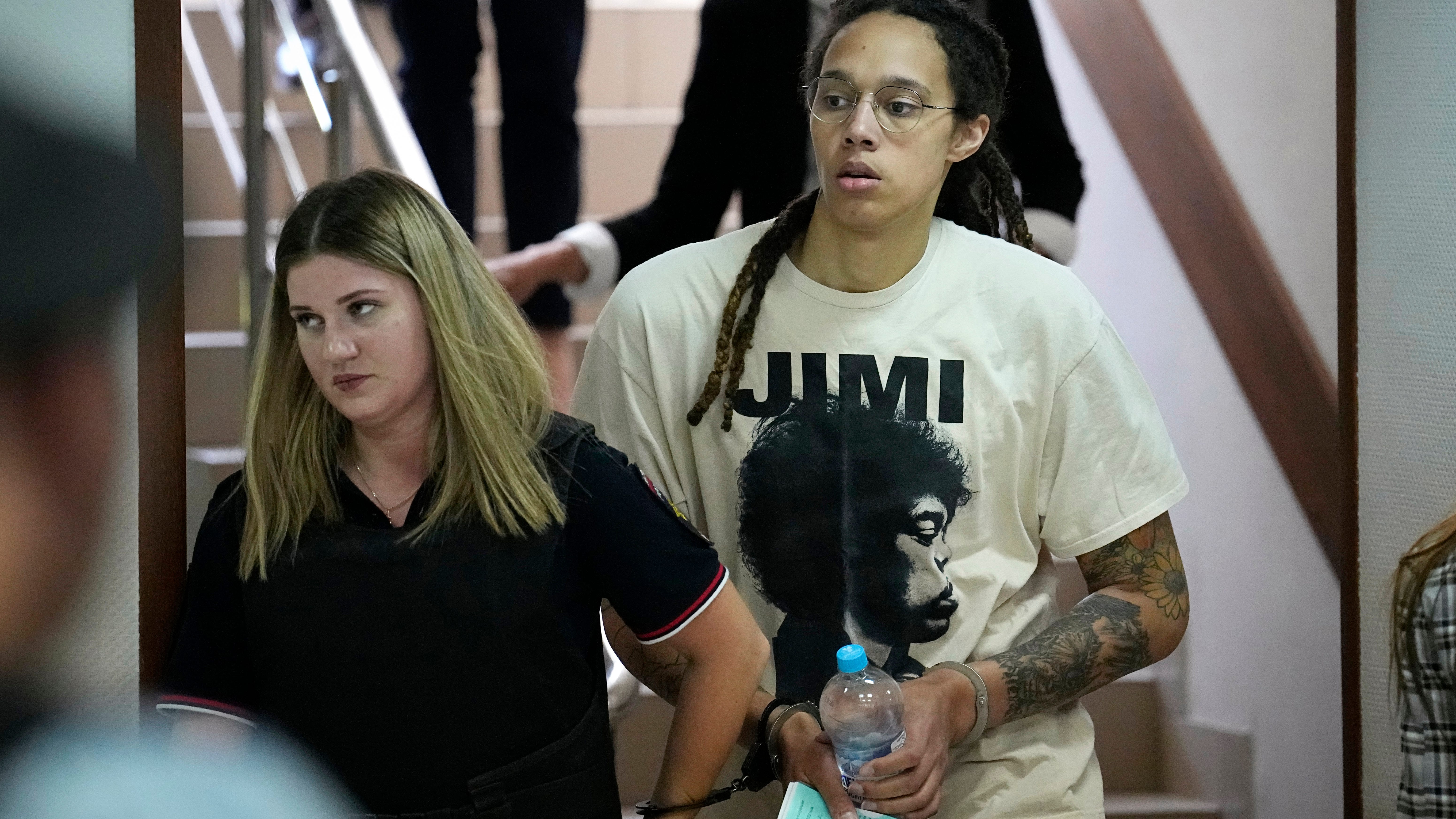 Biden tells with Griner's wife he's working to get her home
