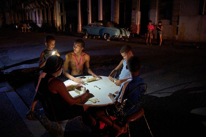 APTOPIX Cuba Blackout